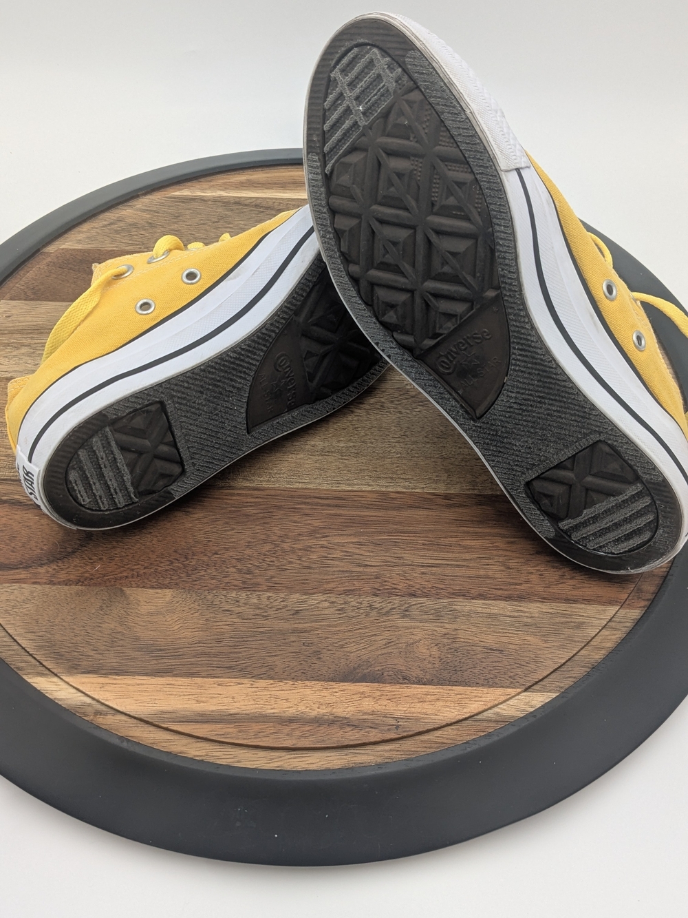Converse Chuck Taylor All Star Ox Low Top Yellow Canvas Sneakers Women's 7 - Picture 11 of 11